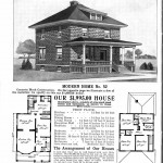 Sears Homes 1908 – 1914, Chicago, IL From the Sears Archives Model No. 52